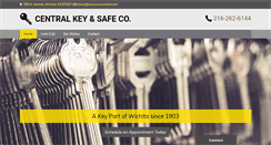 Desktop Screenshot of centralkeyandsafe.com
